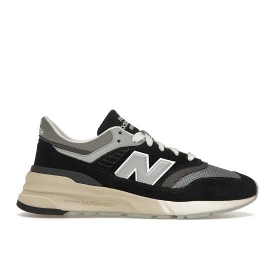 New Balance 997R Schwarze Schattengraue Unisex-Sneakers U997RHC