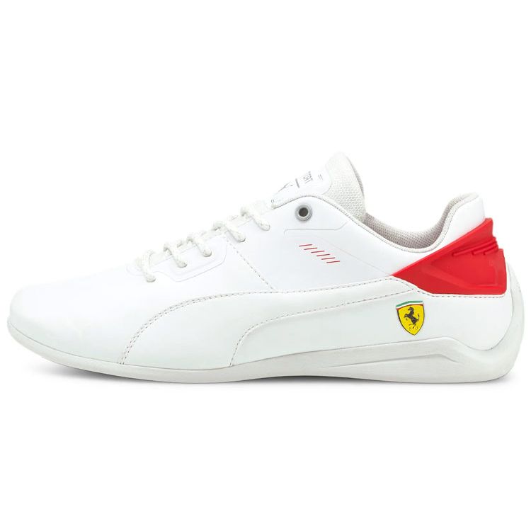Puma Suede Classic Unisex White Red 306864-02 EU 41