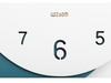Wozoom Punch-Free Modern Nordic Wall Clock – Minimalist and Creative Design