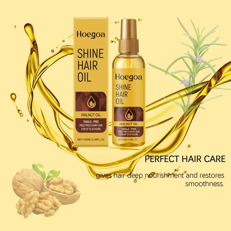 Feuchtigkeitsspendendes Walnussöl für Haarwachstum Natürliche Verdickung Perfekt für Kopfhautpflege und Massage