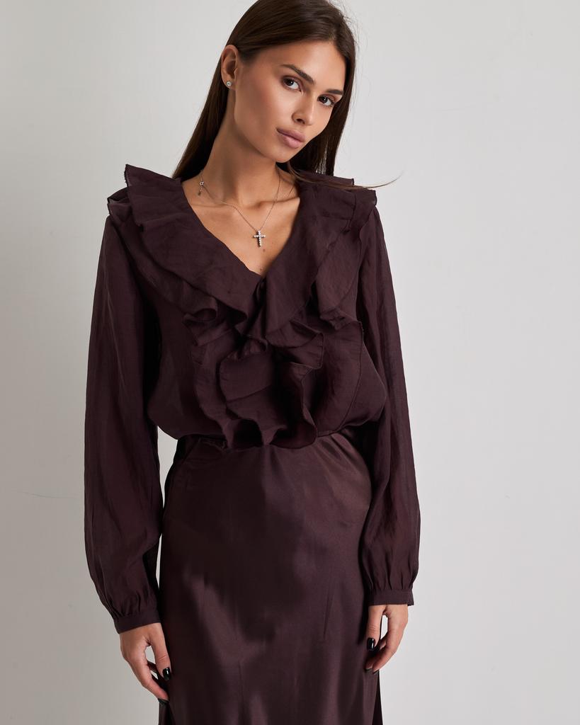 Women's Blouse Espiga 521014 36 Brown