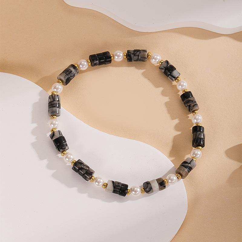Retro Summer Pearl Bracelet with MIYUKI Seed Beads - High-End Niche Design