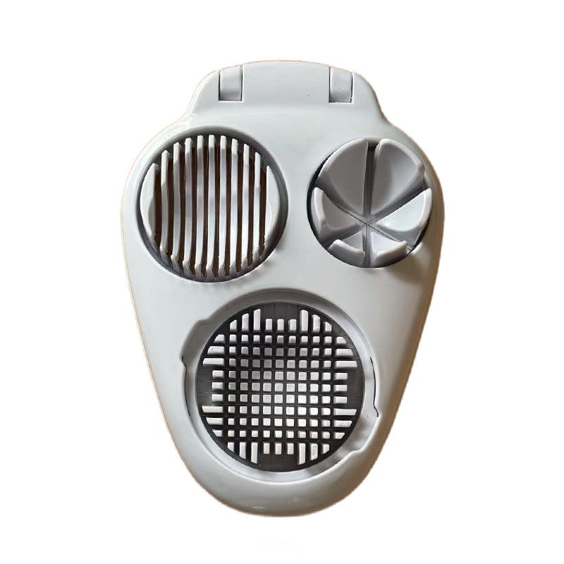 1 in 1 Egg Slicer Cutter Household Kitchen Egg Wedge Cutter Egg Crusher Creative Egg Divider for Home Use Kitchen Tools