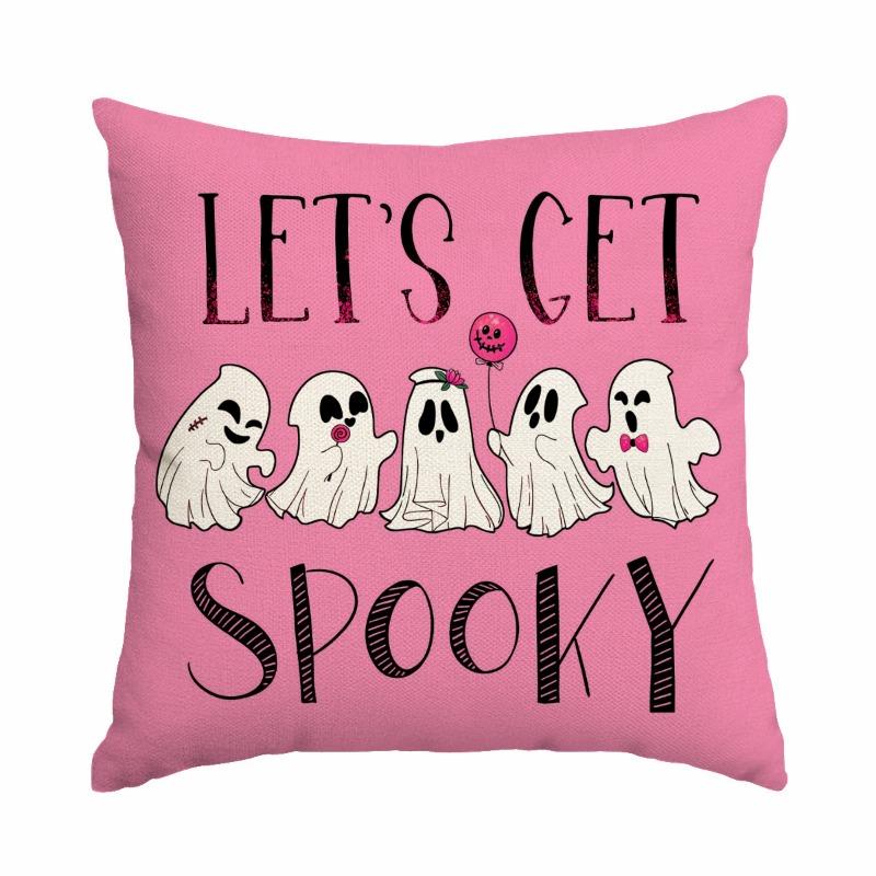 Halloween Pillow Cover Party Home Decoration Printed Pillowcase Holiday Pillowcase Back Cushion Cover