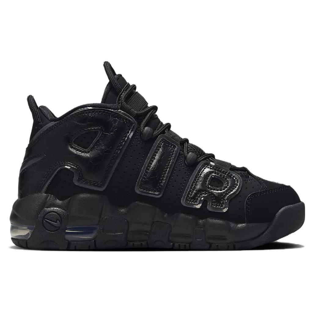 Nové Nike Air More Uptempo Černé Antracitové GS FV2264-001