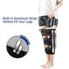 Adjustable Leg Correction Band Belt O/X Type Bowed Legs Knee Valgum Straightening Posture Corrector Inflatable Beauty Leg Band Black