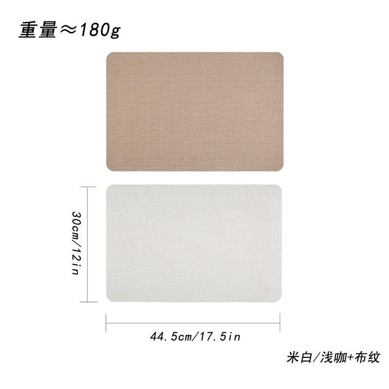 Japanese Cloth Pattern Thermal Insulation Placemat Simple Weaving Nordic Anti-scalding Table Mat Thermal Insulation Mat Bowl Mat Western Food