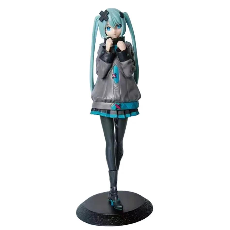 Anime Hatsune Miku Figure Model Cartoon Cute Tabletop Decoration Suitable For Car Dashboard Decoration Cute Holiday Gift