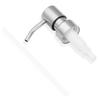 Brushed Finish Stainless Steel Jar Tube Liquid Lotion Bottle Head Soap Dispenser Pump Replacement Nozzles 28mm