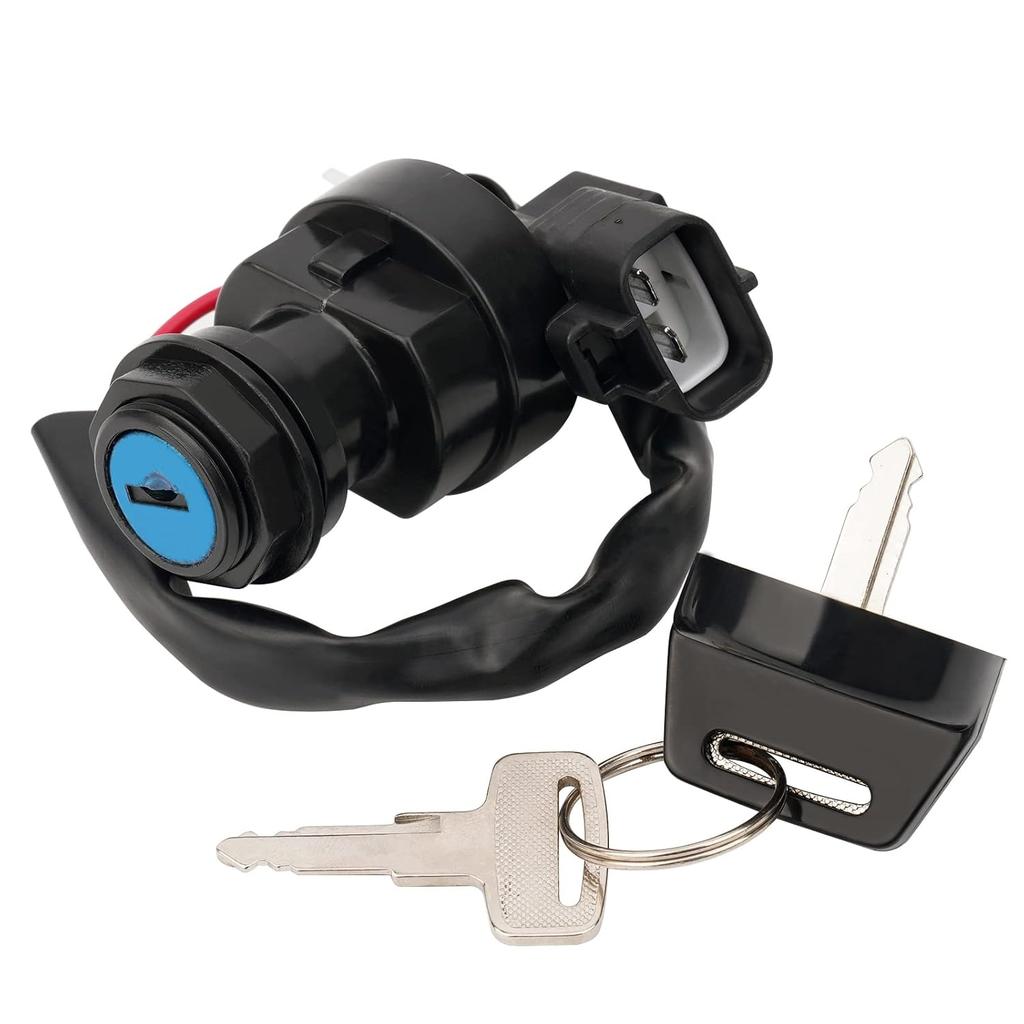 AHL Ignition Key Switch 0345-003 Compatible with Yamaha Big Bear 400 YFM400 YFM 400 2002-2004;Big Bear 400 YFM400F YFM 400F 2002-2006;Big Bear 400