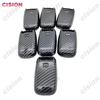 Carbon Fiber Remote Car Key Fob Cover Case Shell Holder Protector For Toyota Yaris Ativ Raize Veloz Avanza Rush Perodua Daihatsu