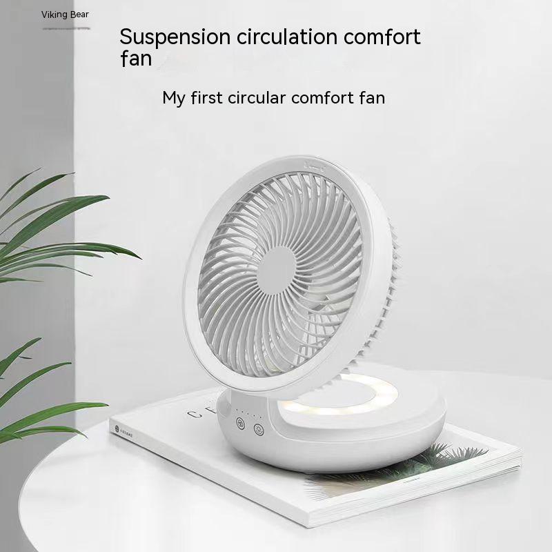 

Электрический вентилятор Многофункциональный маленький потолочный вентилятор «четыре в одном» Настольный настольный компьютер Студенческое общежитие ЗарядкаUSBFan