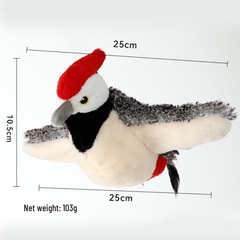 Electric Bird Sound Cat Toy - Self-Entertainment Teaser Stick