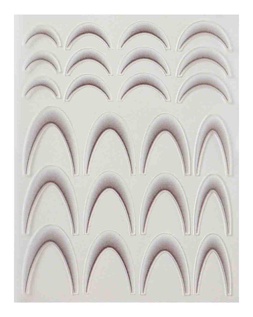 French Nail Stickers Liner Nail Art Decals Colorful Sliders Manicure Decor