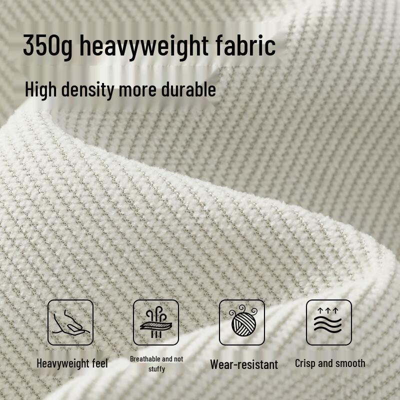 GLM Chenille Lockere Straight-Leg Freizeithose