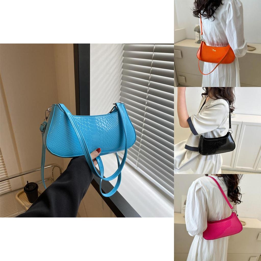 Chic Trendy Shoulder Bag For Women 2023 Summer Stylish Handbag With Zipper Closure