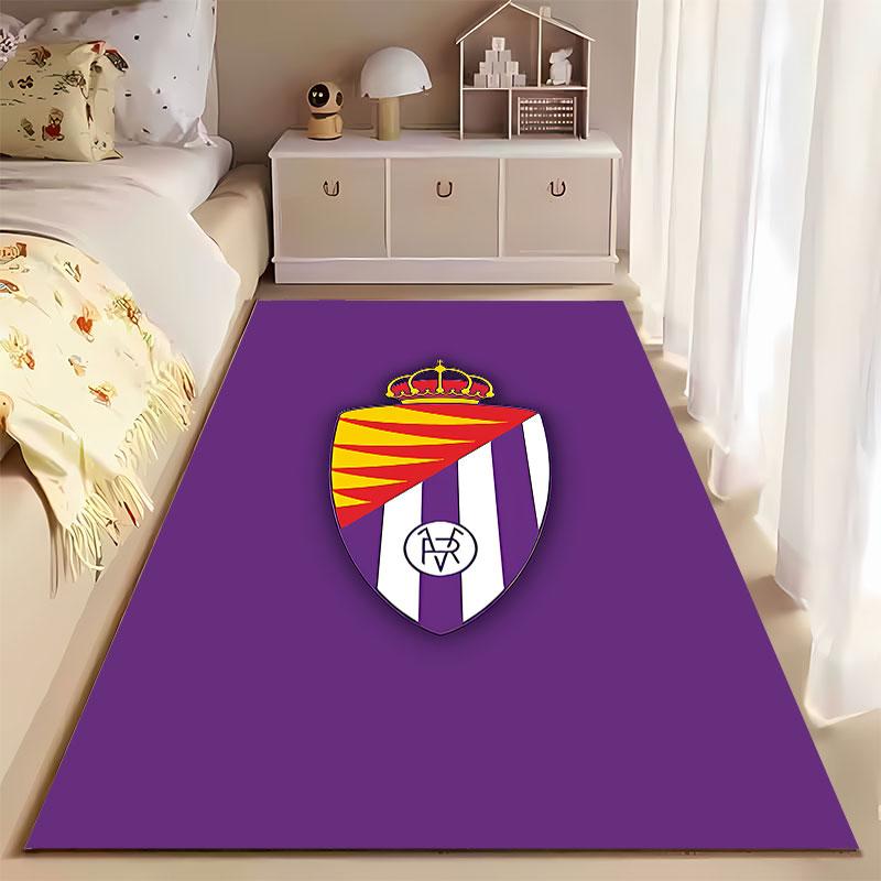 Purple Shield with Crown Design suitable as a non-slip mat for the living room or bedroom sofa