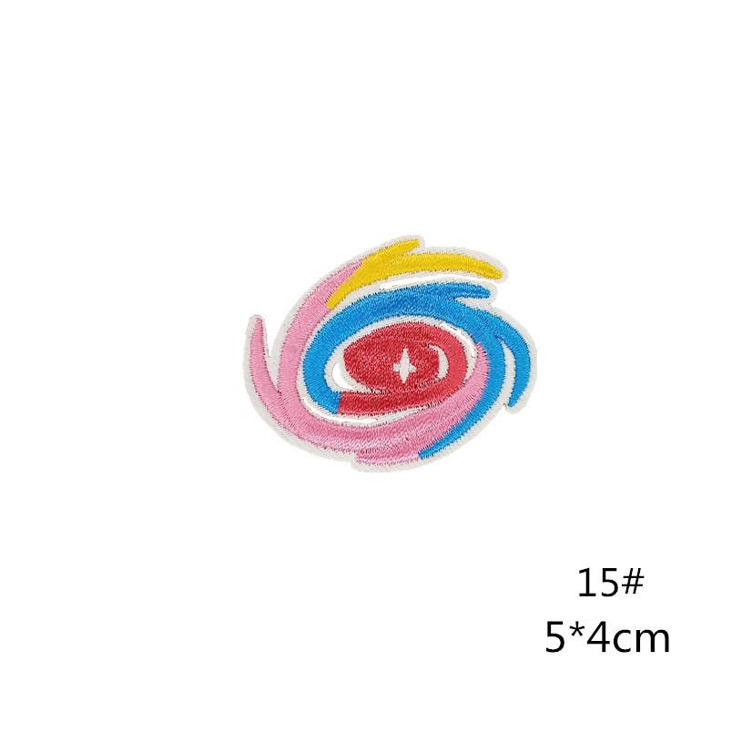 Star Combo Felt Embroidery Patch for Clothing Repair