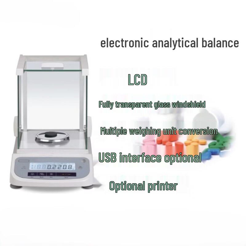 Yueyehu 0.1mg Precision Analytical Balance (120g Capacity)