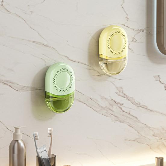 2-in-1 Moisture Absorber Aromatherapy Box Water Absorber Activated Carbon Desiccant Dehumidification Fragrance Wall Box for Bathrooms Shoe Cabinet