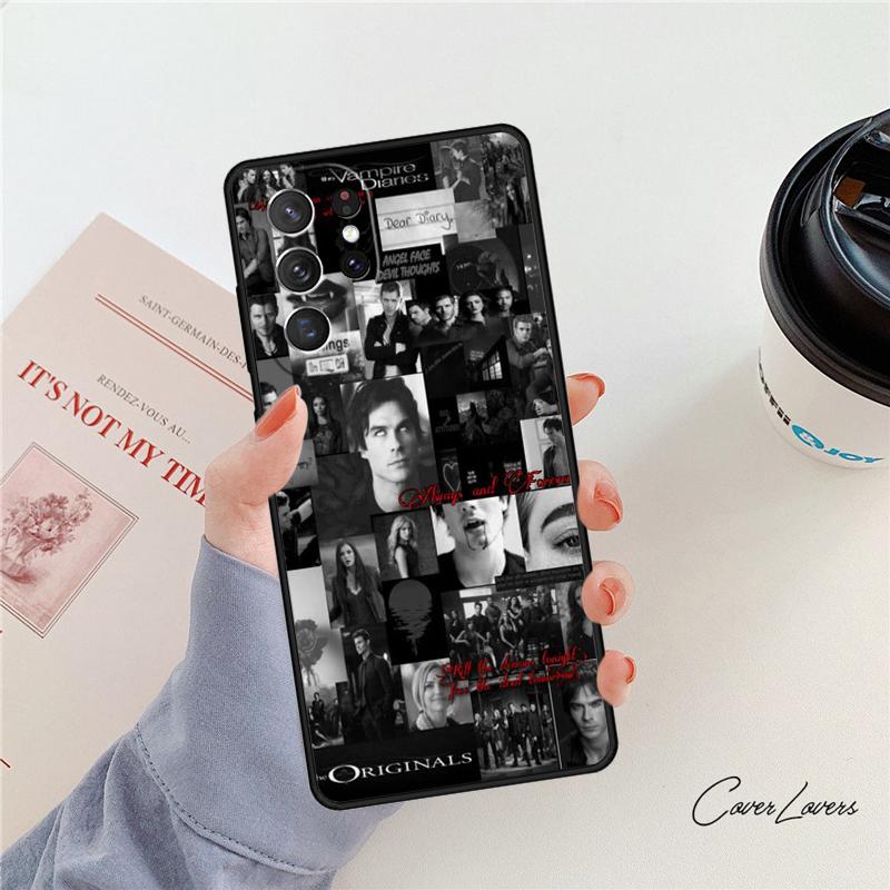 The Vampire Diaries Phone Case For Samsung Galaxy S24 S25 S23 S22 Ultra Note 10 20 Plus S20 S21 FE Cover