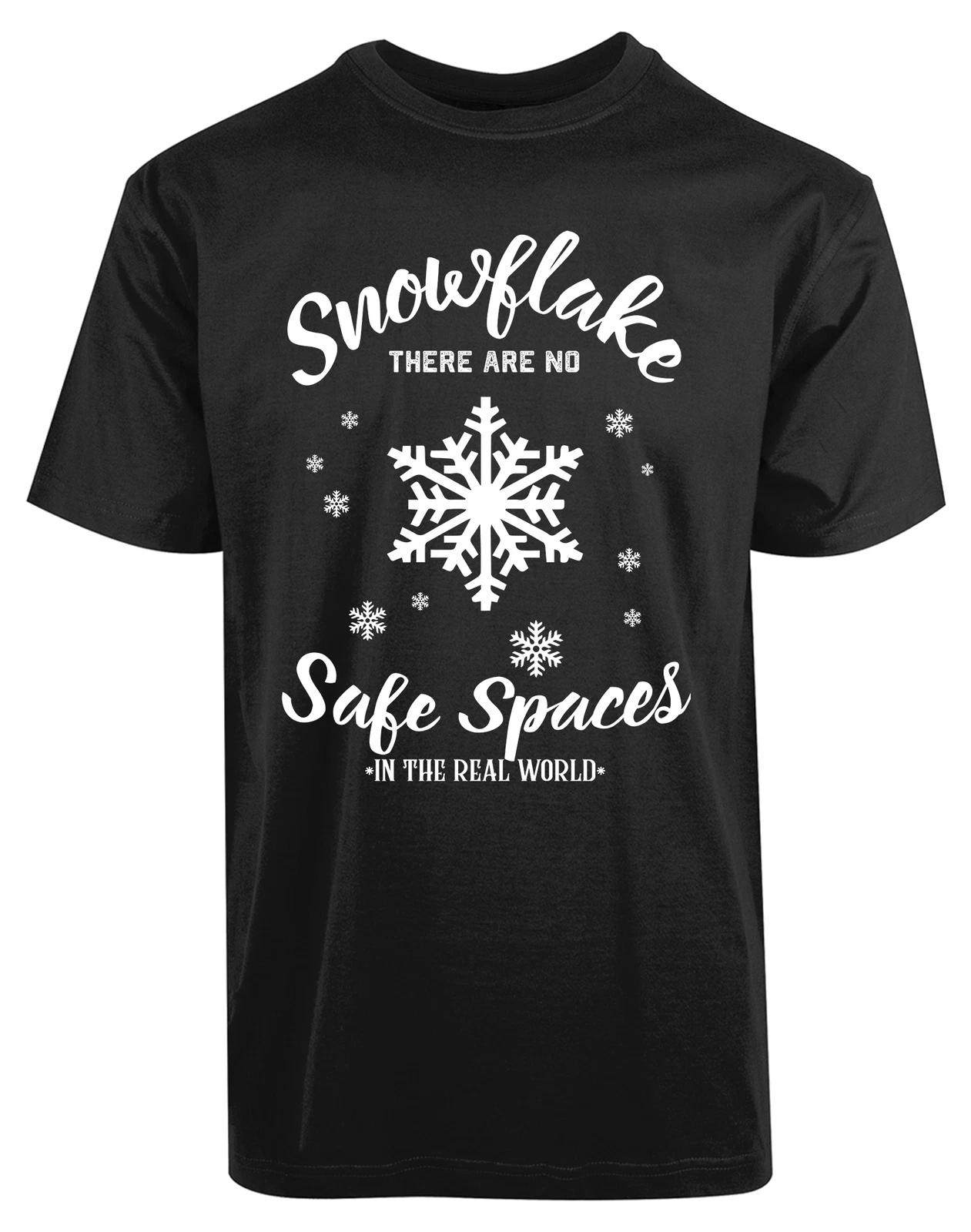 Snowflake There Are No Safe Spaces in the Real World New Men s Shirt Winter Love M
