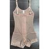 Adjustable Strap Front Hook and Eye Full Body Shaper Tummy Control Compression Lace Trim Shapewear Bodysuit for Women
