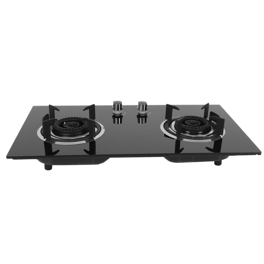 Household 2 Burners Liquefied Gas Stove Cooker Kitchen Cooking Accessory Appliance Cookware