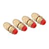 5PCS G1/2 Male Thread Misting Nozzle Brass Irrigation Nozzle Durable Spray Nozzle  Lawn Watering