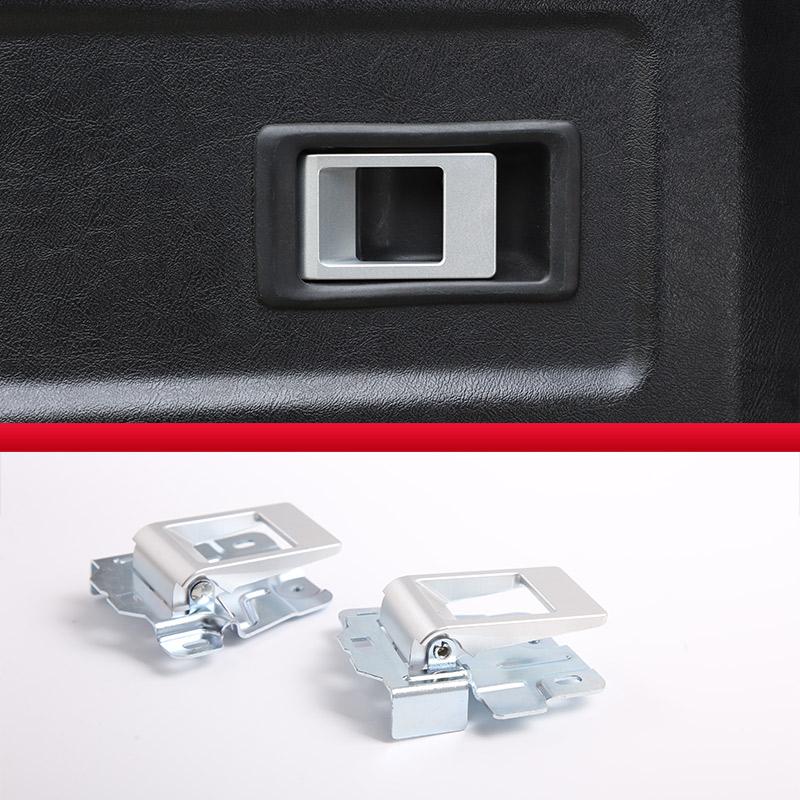 

Aluminum alloy Silver Car Inside Door bowl handle decoration cover For Land Rover Defender 90 110 2004-2018 Car Accessories