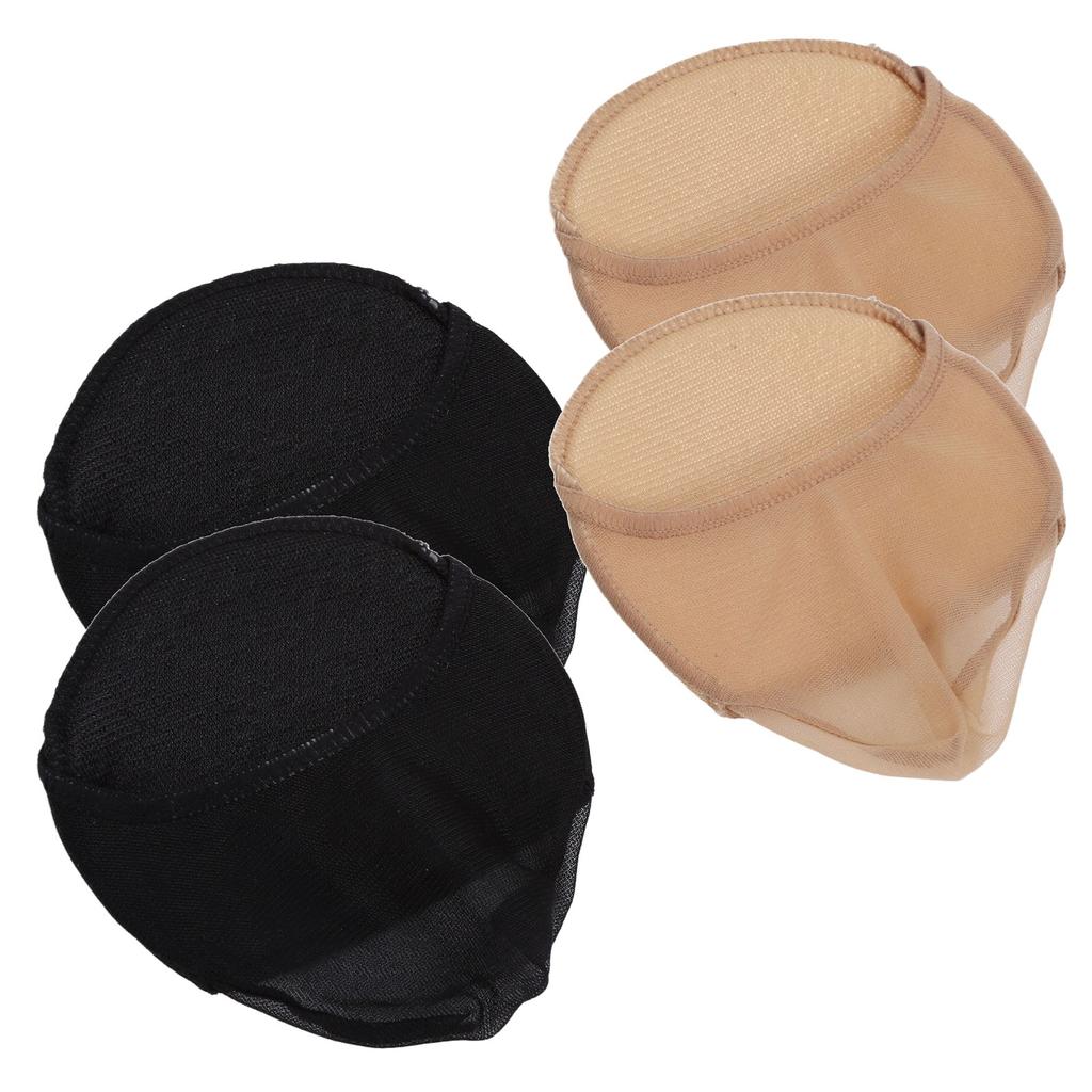 Forefoot Socks Prevent Slip Breathable Elastic Toe Padding Cover for Women Dancing Running 10 Pairs