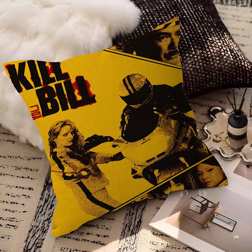 Movie Kill Bill Lucky Dragon Pillow Cover Sofa Cushion Cover Home Room Decoration Children Gift