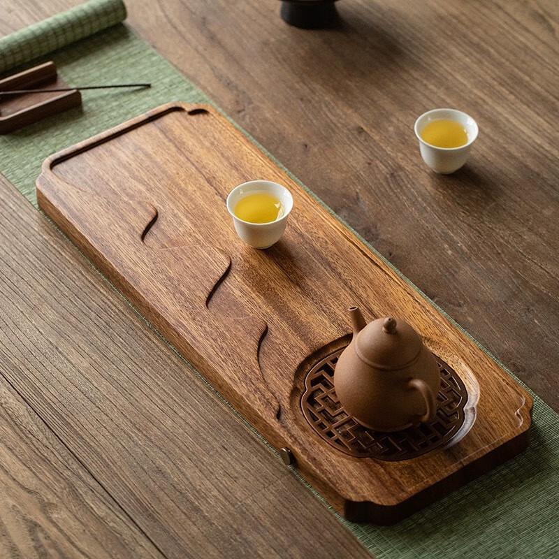 Чайный поднос для сухой заварки из грецкого ореха