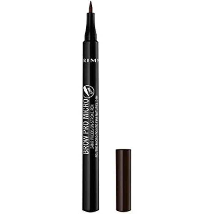 Crayon sourcils Rimmel - Feutre micro pointe - Fini naturel 24H - Dark brown