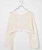 WEGO Short Mesh Knit Long Short Korean Size White Pullover, Sleeve, Top, Spring/Summer Outfit, Girly, Style, Gift, Present, Adult, Spring, Summer,