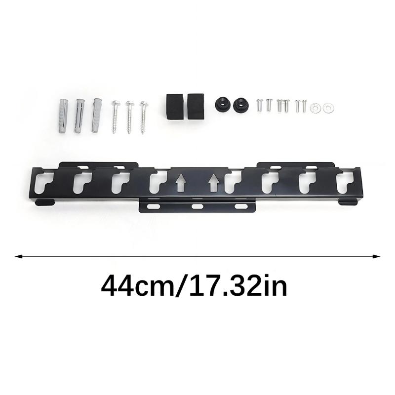 TV Wall Mount for 26-55inch Televisions Easy Installation with Included Tools Space Saving Adjustable Tilt Rotation