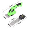 2 In 1 Handheld Hedge Trimmer Rechargeable Grass Cutter Lightweight Garden Pruning Shears Weeding Pruning Mower Garden Tool