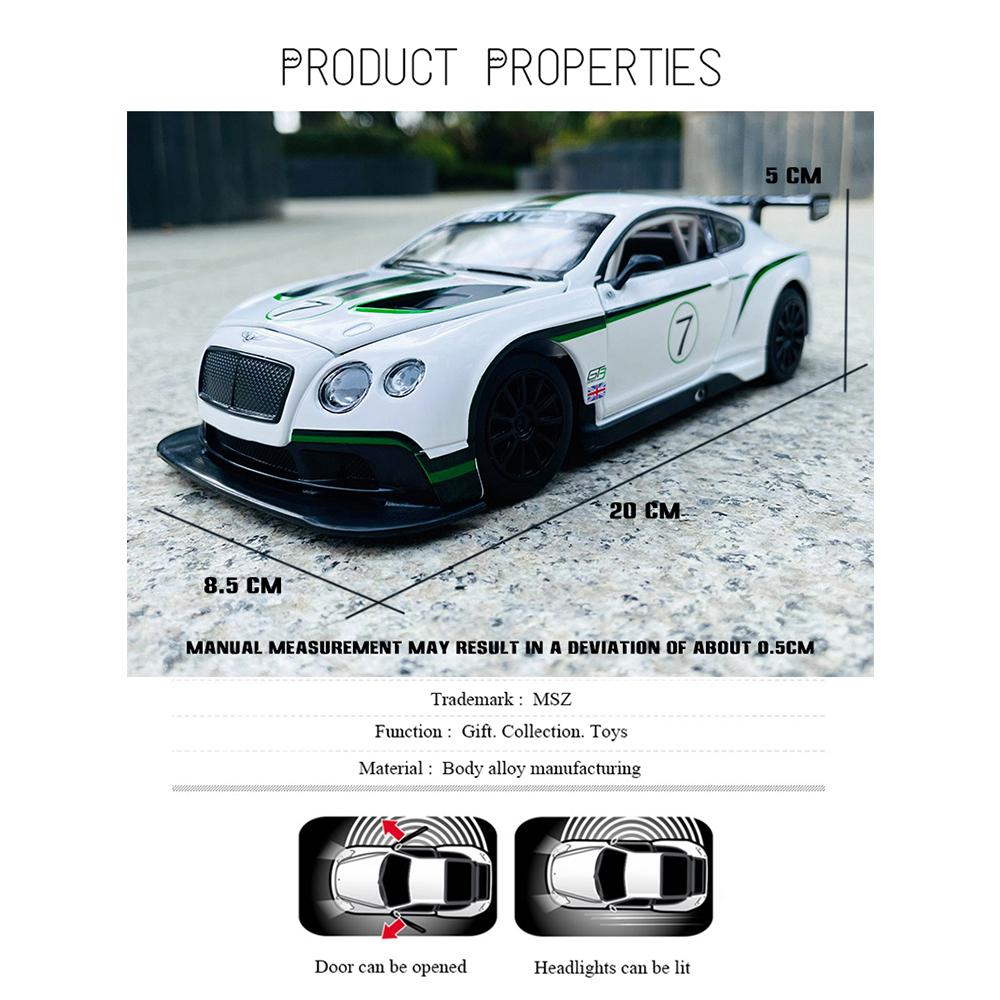 Масштаб 1/24 Bentley Continental GT3 — фото 4