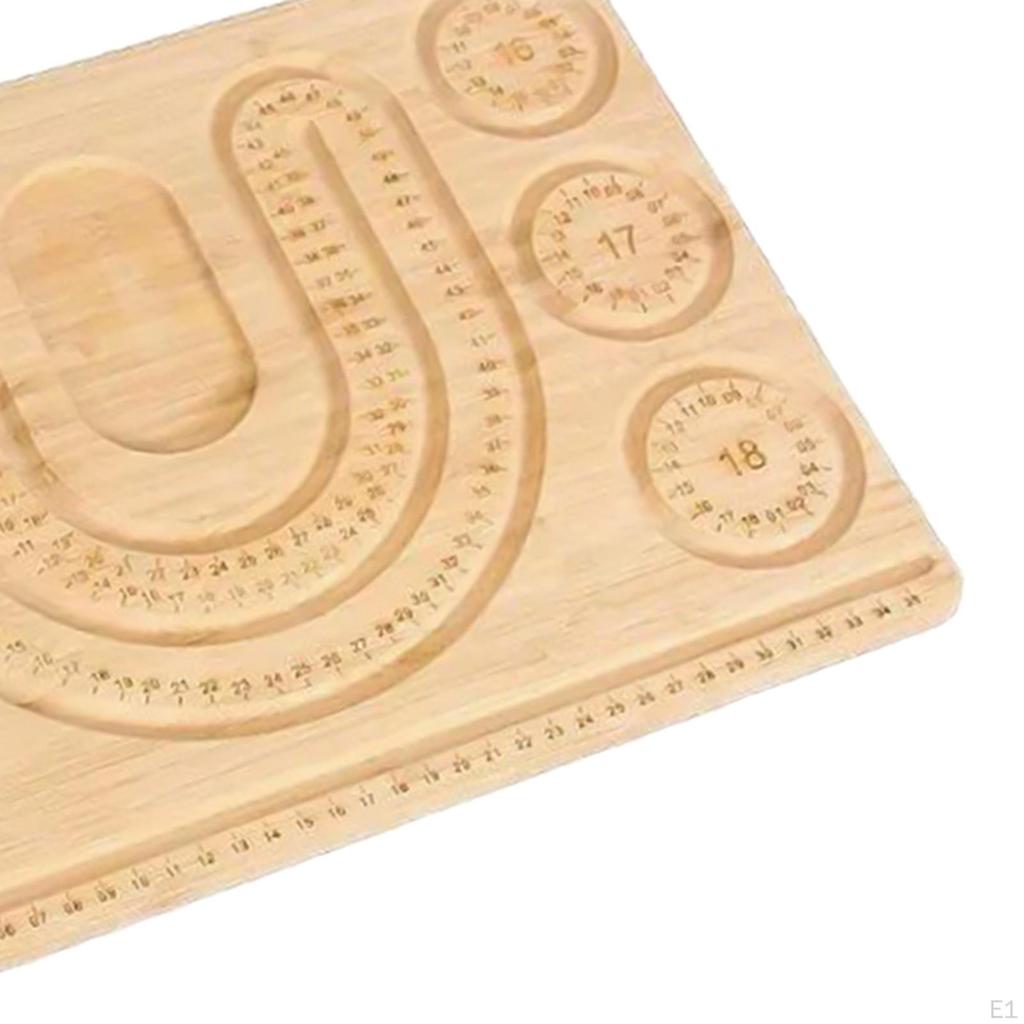 Wooden Beading Board Jewelry Measuring Measurement Bead Design Tray for Making