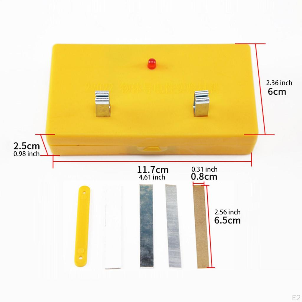 Physical Learning Kit Conductive Experimental Equipment Science Portable Electricity Model