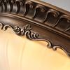 European Style Eye Protection Ceiling Light for Bedroom, Living Room, Balcony, and Entrance - French Retro Round Fixture