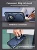 Slide Lens Camera Protection Funda for Honor X9D 5G Case Magnetic Rotate Ring Kickstand Cover for Honor X70 5G Armor Case