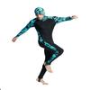 Womens Full Coverage UV Protection Rash Guard Set Long Sleeve Pants Hooded With Chest Pad Snorkeling Swimming Diving