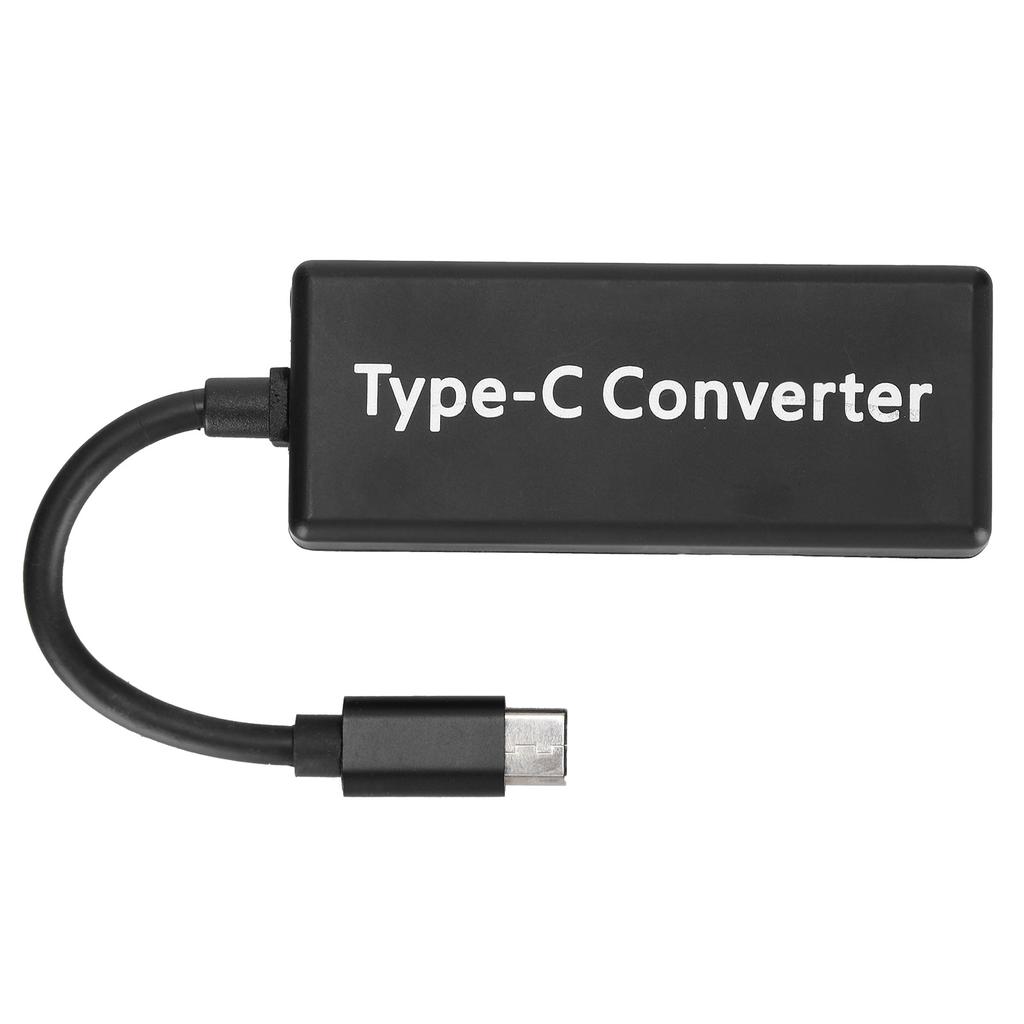 Adapter for MagSafe 2 1 To TypeC Converter for MacBook Switch Game Consoles Mobile Phones Notebooks(Black )