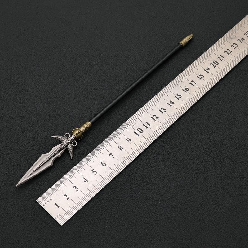 [Nekokamiyama] Romance of the Three Kingdoms: Xiahou Dun's Yuan Rang Spear, 22cm Long / Miniature Figure, Collector's Item, Decorative Item