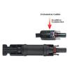 20A 30A DC1000V Solar PV Sicherungsstecker Solar Sicherung Wasserdicht Inline Halter IP68 Solarpanel Stecker DC Sicherung UL94-V0