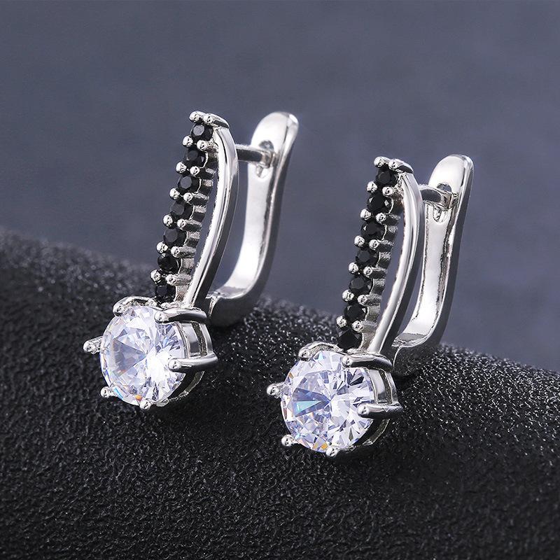 New Bead Stud Earrings For Women Elegant Wedding Party Jewelry Accessories Pendientes Brincos Eh597