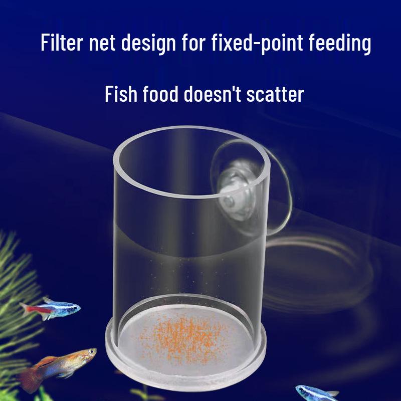 Acrylic Feeder with Net for Hatching Brine Shrimp Eggs for Small Aquarium Fish