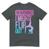 Cute Gymnastics Art For Girls Kids Unisex Tumbling Gymnast TShirt