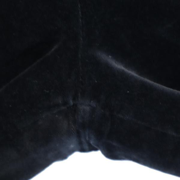 VERSACE made in Italy Velor-like Pants 40 black Women Used